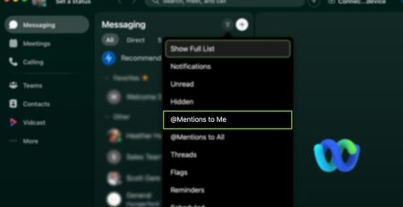 Using @ Mentions In Webex