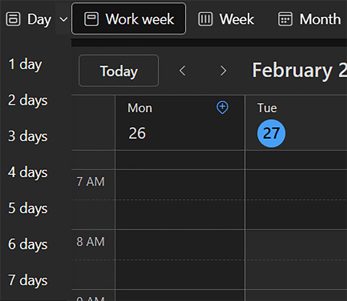 Declutter Microsoft Outlook Calendar Day View