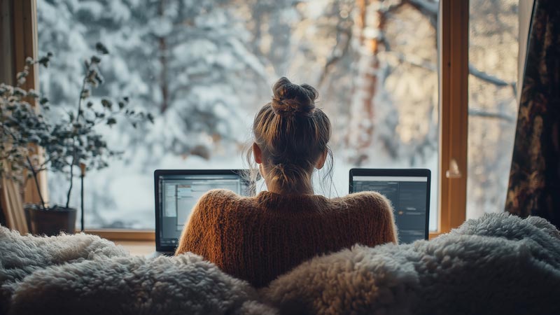 Winter Weather Introduces Work from Home Security Issues